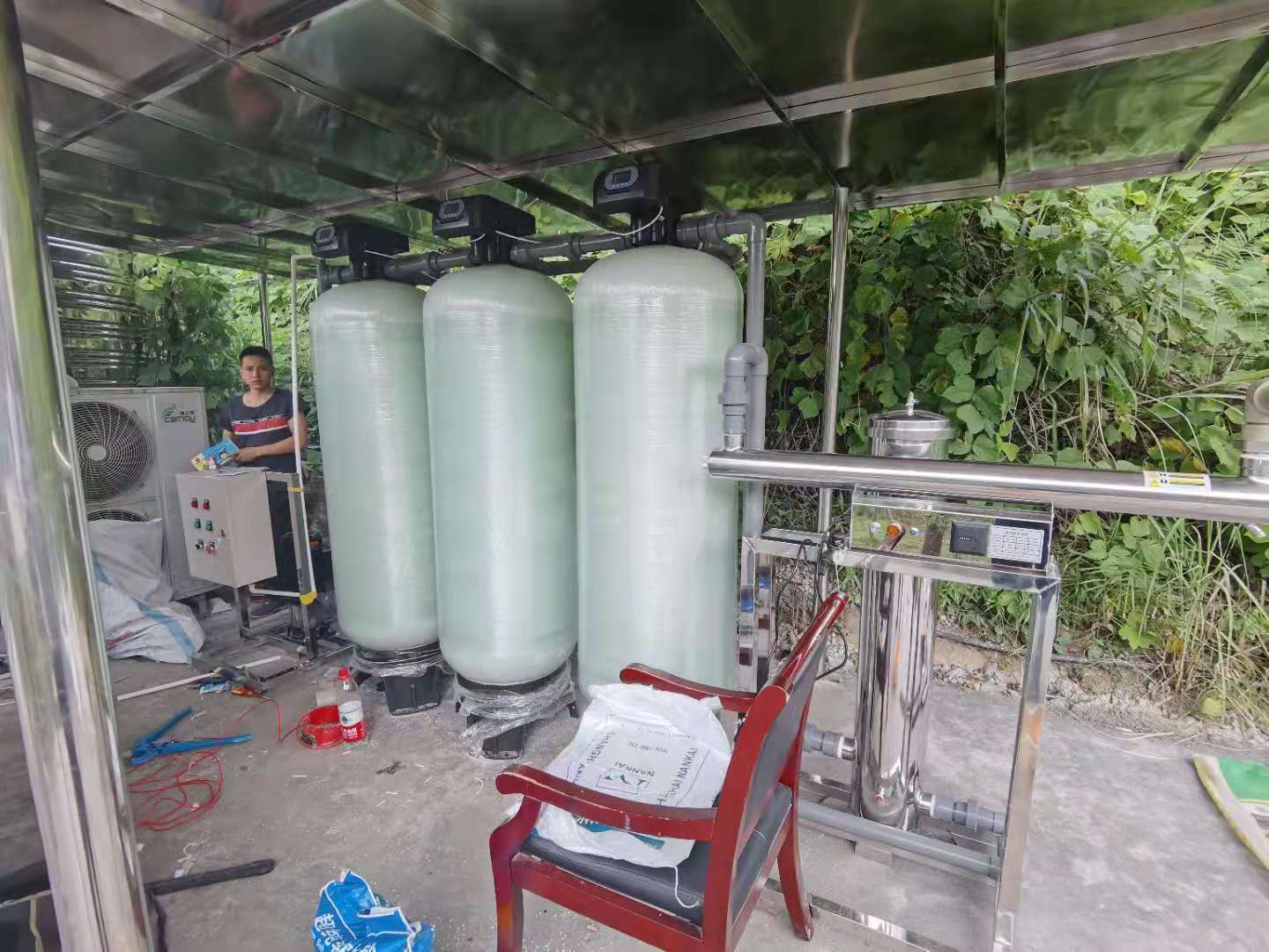 多介质过滤器，地下水净化水【乐动在线】中国有限公司