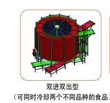 雙出口螺旋冷卻塔 雙出口螺旋冷卻塔