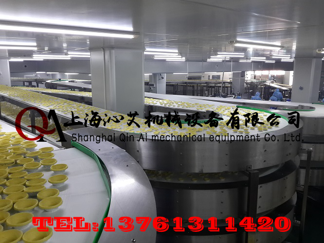 蛋撻生產(chǎn)冷卻輸送線(xiàn) 蛋撻生產(chǎn)冷卻輸送線(xiàn)