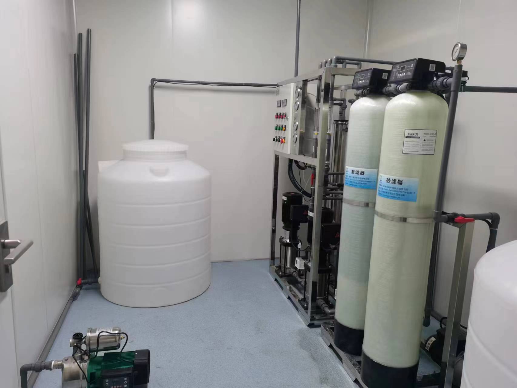 安徽生物实验室订购安装0.25吨/时双级纯化水【乐动在线】中国有限公司